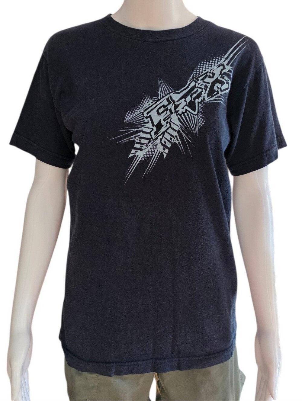 Vintage Y2K Youth Fox Racing Graphic T-shirt